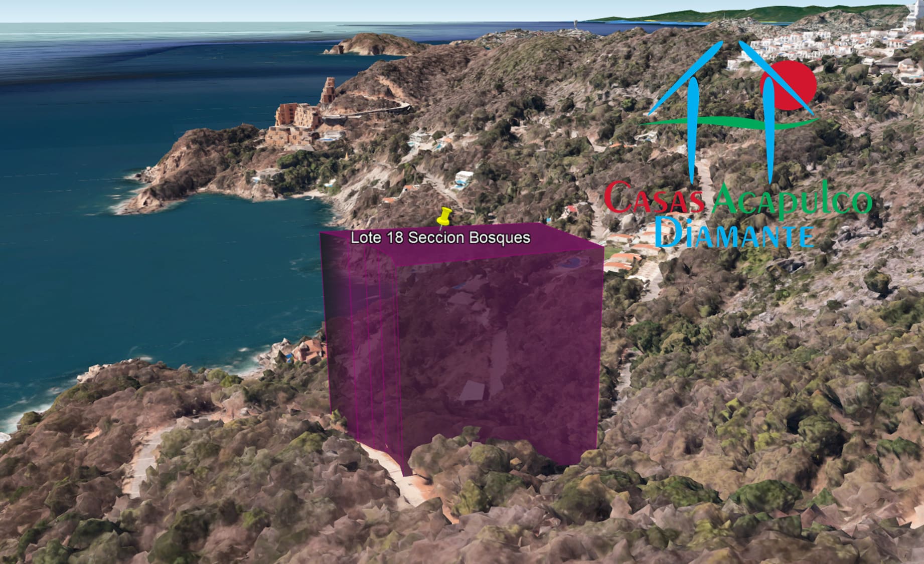 Terreno Brisas del Marqués Bosques lote 18 - Vista aérea 3